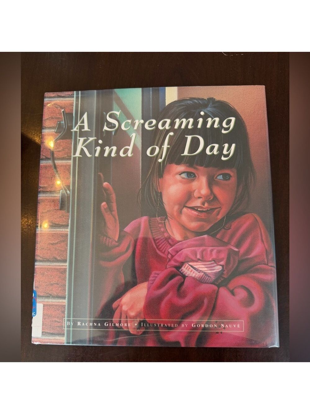 A Screaming Kind of Day Book. Hardcover Library Book
